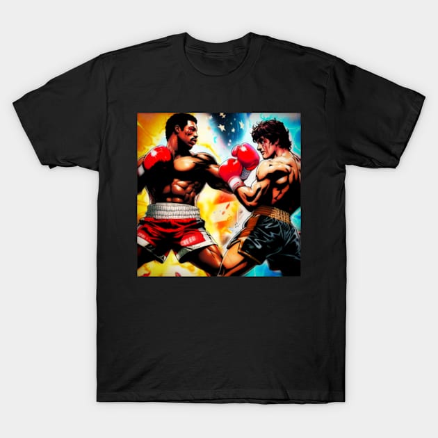 travis kelce animation fight T-Shirt by unknow user